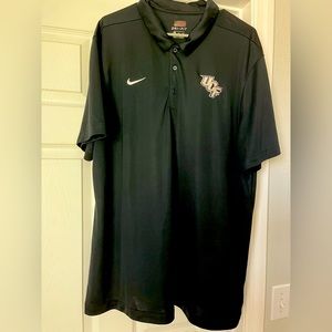 NIKE DRIFIT SHORT SLEEVE UCF POLO SHIRT XXL